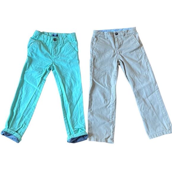 Boys Chino khaki pants bundle Janie & Jack Old Navy 5 - Picture 1 of 10